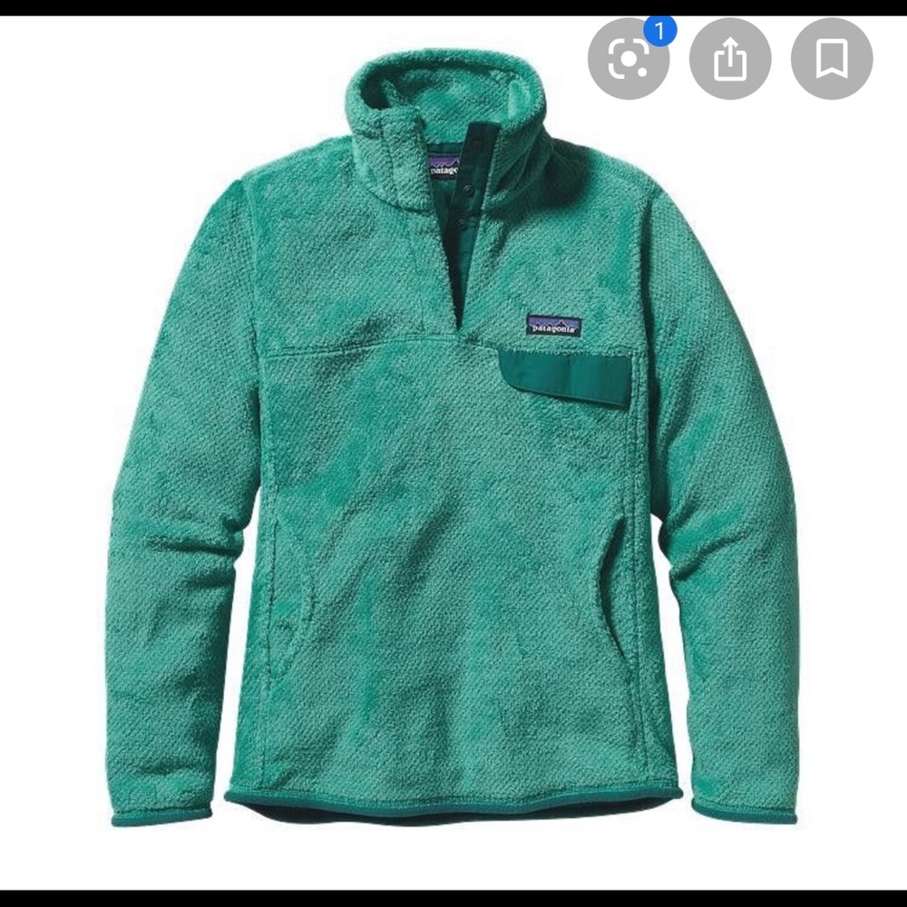 Patagonia 🌼 re snap fleece, M